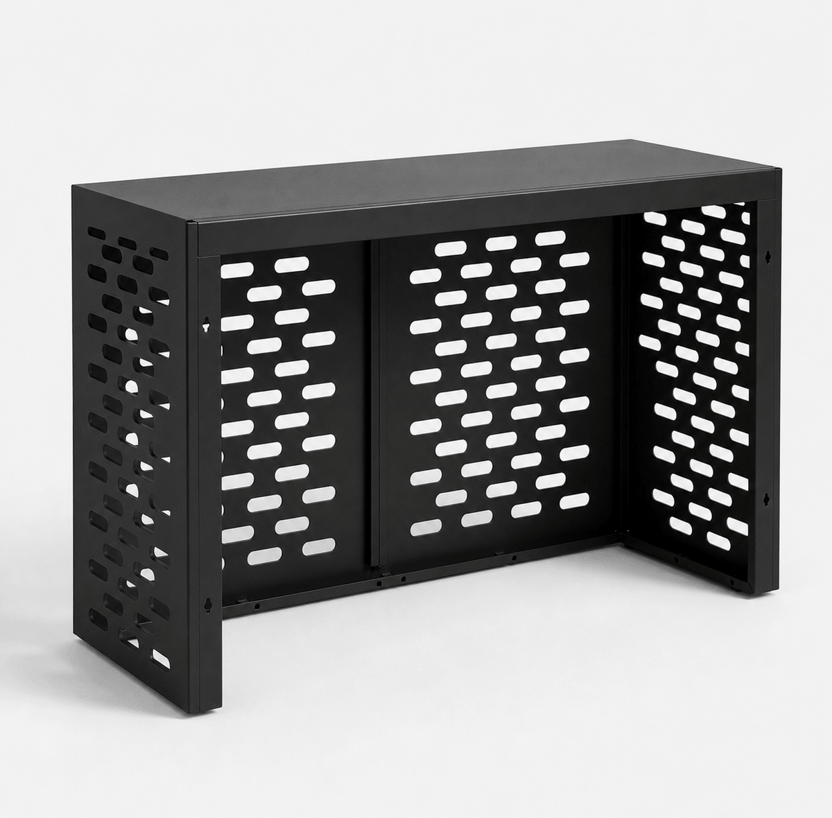 Cache Clim Corbeau - Noir Mat en Acier
