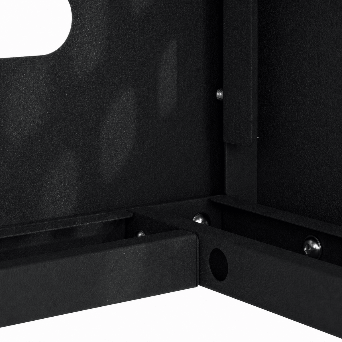 Cache Clim Corbeau - Noir Mat en Acier