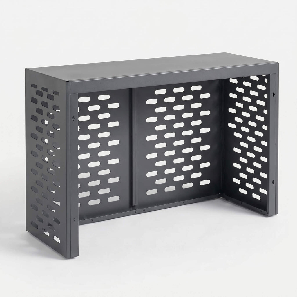 Cache Clim Étourneau - Anthracite Mat en Acier