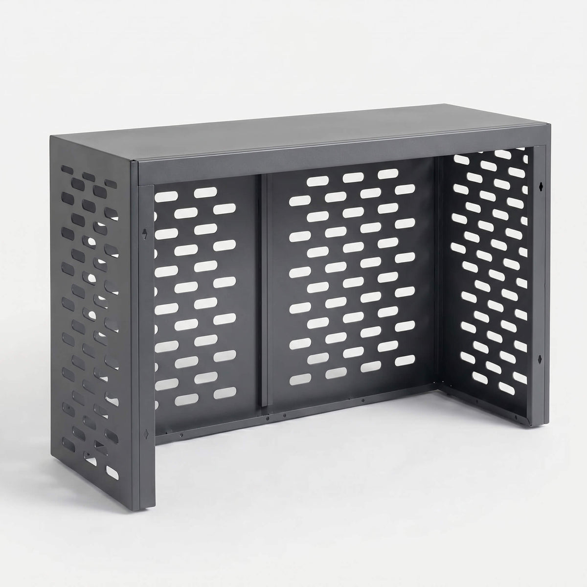 Cache Clim Étourneau - Anthracite Mat en Acier