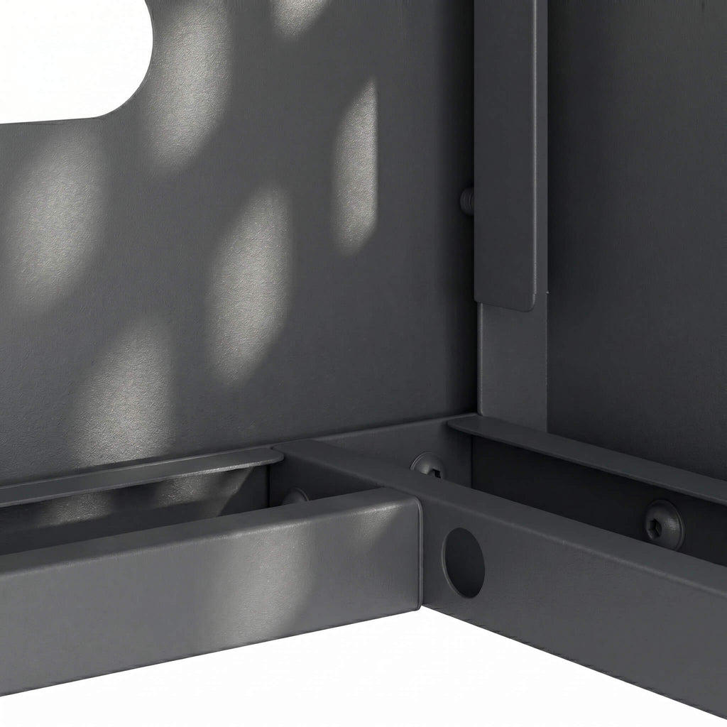 Cache Clim Étourneau - Anthracite Mat en Acier