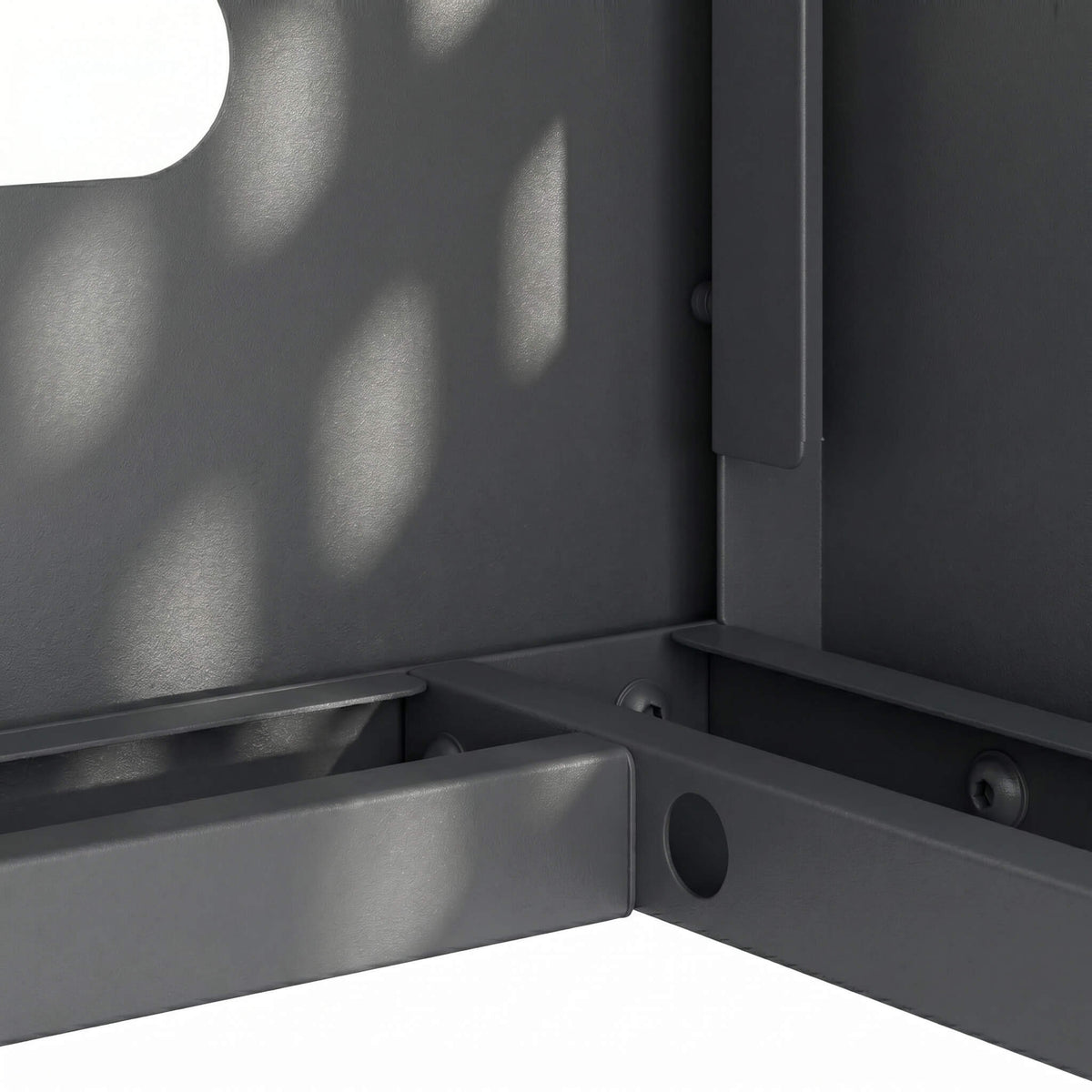 Cache Clim Étourneau - Anthracite Mat en Acier