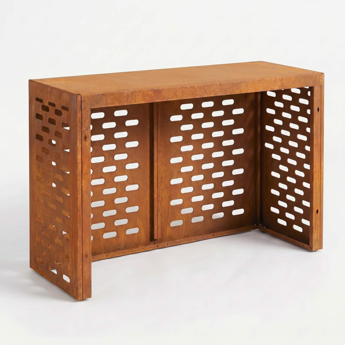 Cache Clim Faisan - Acier Patinable (Corten)